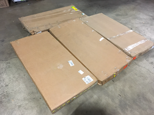 lot 23 image: Lot of  Edsal 5-Shelf Steel Shelving Units Customer Returns See Terms on Auction