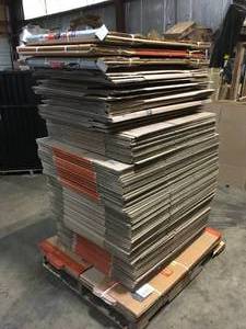 Pallet of Home Depot Moving Boxes See Pictures