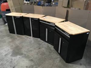 Lot of Assorted Husky Garage Cabinets Various Models and Conditions Customer Returns See Terms on Auction
