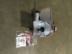 LEM Professional 200 W Silver Electric Meat Slicer Customer Returns See Terms  on Auction