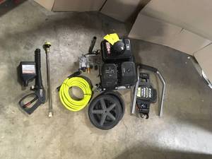 RYOBI 3200 PSI 2.3 GPM Cold Water 196 cc Kohler Gas Pressure Washer Damaged Customer Returns See Terms on Auction