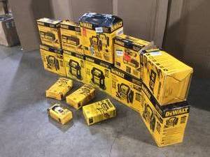 Lot of assorted Dewalt Portable Power Stations and chargers various models and conditions open box Customer Returns See Terms on  Auction
