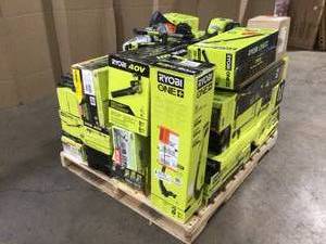Lot of Ryobi Lawn Care Items various models and conditions  Customer Returns See Terms on Auction