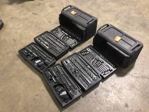 Lot of 2 Husky Mechanics Tool Set (235-Piece) Customer Returns See Terms on Auction