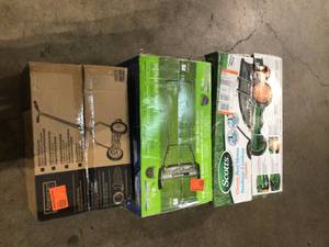 Lot of Lawn Classic Reel Mowers Customer Returns See Terms on Auction