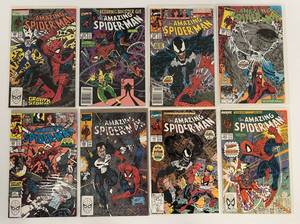 lot 4 image: Group Of Vintage Comic Books In Protective Sleeves Including Amazing Spider-man And More