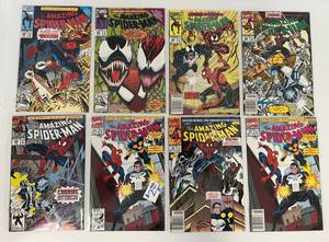 lot 6 image: Group Of Vintage Comic Books In Protective Sleeves Including  The Amazing Spider-man And More