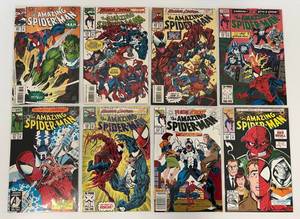 lot 10 image: Group Of Vintage Comic Books In Protective Sleeves Including The Amazing Spider-man And Hulk And More