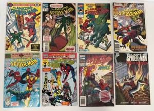 lot 12 image: Group Of Vintage Comic Books In Protective Sleeves Including 1982 60 Cent The Amazing Spider-man And More