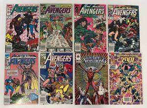 lot 14 image: Group Of Vintage Comic Books In Protective Sleeves Including The Mighty Avengers 60 Cent And More