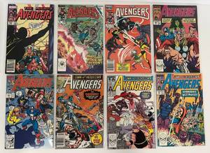 lot 15 image: Group Of Vintage Comic Books In Protective Sleeves Including The Mighty Avengers 60 Cent And More