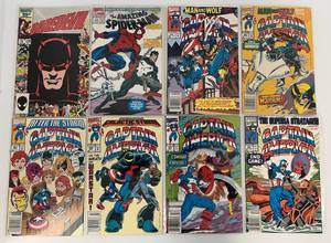 lot 33 image: Group Of Vintage Comic Books In Protective Sleeves Including Daredevil 75 Cent And More