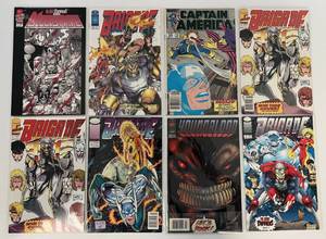 lot 36 image: Group Of Vintage Comic Books In Protective Sleeves Including Captain America 65 Cent  And More