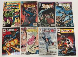 lot 37 image: Group Of Vintage Comic Books In Protective Sleeves Including Captain America 50 Cent And More
