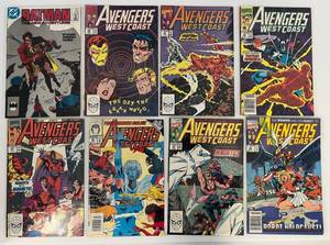 lot 40 image: Group Of Vintage Comic Books In Protective Sleeves Including Batman The New Adventures 75 Cent  And More