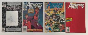 lot 42 image: Group Of Vintage Comic Books In Protective Sleeves Including The Amazing Spider-Man Super-Sized 30TH Anniversary Issue And More