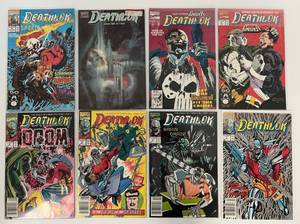 lot 44 image: Group Of Vintage Comic Books In Protective Sleeves Including Deathlok And More