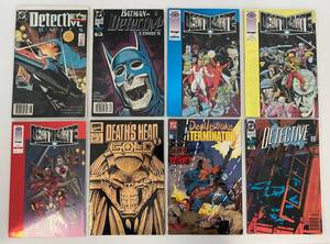 lot 46 image: Group Of Vintage Comic Books In Protective Sleeves Including Dc Detective Comics 75 Cent And More