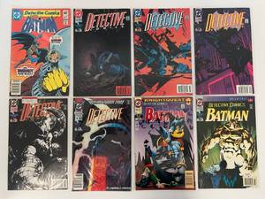 lot 47 image: Group Of Vintage Comic Books In Protective Sleeves Including  Detective Comics Starring Batman 60 Cent And More