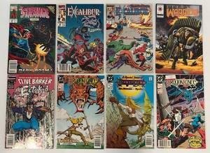 lot 50 image: Group Of Vintage Comic Books In Protective Sleeves Including Dr. Strange And More