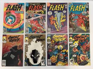 lot 62 image: Group Of Vintage Comic Books In Protective Sleeves Including The Flash 40 Cent And More