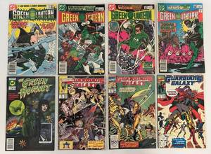 lot 65 image: Group Of Vintage Comic Books In Protective Sleeves Including  Green Lantern 60-75 Cent And Guardians Of The Galaxy #1 - #2