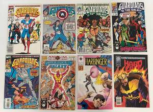 lot 67 image: Group Of Vintage Comic Books In Protective Sleeves Including Guardians Of The Galaxy And More
