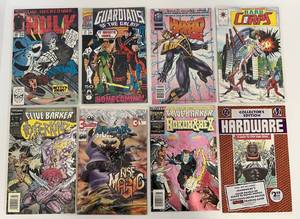 lot 68 image: Group Of Vintage Comic Books In Protective Sleeves Including Guardians Of The Galaxy, The Incredible Hulk And More