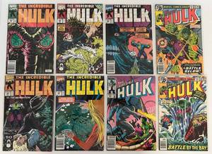 lot 70 image: Group Of Vintage Comic Books In Protective Sleeves The Incredible Hulk 35 Cent And More