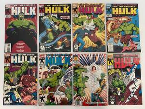 lot 73 image: Group Of Vintage The Incredible Hulk Comic Books In Protective Sleeves