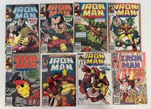 lot 81 image: Group Of Vintage Comic Books In Protective Sleeves Including The Invincible Iron Man 75 Cent And More