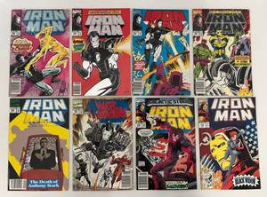 lot 82 image: Group Of Vintage Comic Books In Protective Sleeves Including The Invincible Iron Man