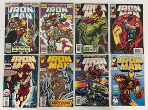 lot 83 image: Group Of Vintage Comic Books In Protective Sleeves Including The Invincible Iron Man