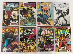 lot 86 image: Group Of Vintage Comic Books In Protective Sleeves Including The Man Called Nova 35 Cent And More