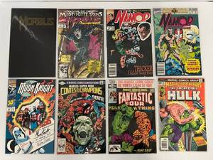 lot 91 image: Group Of Vintage Comic Books In Protective Sleeves Including 30 Cent Hulk, 50 Cent Fantastic Four, 60 Cent Contest Of Champions And More