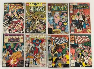lot 93 image: Group Of Vintage Comic Books In Protective Sleeves Including The New Mutants 60 Cent And More