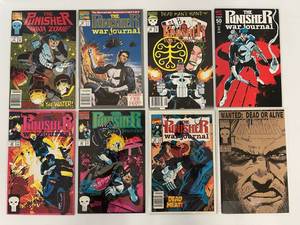 lot 103 image: Group Of Vintage The Punisher Comic Books In Protective Sleeves
