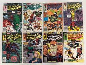 lot 111 image: Group Of The Spectacular Spider-man Vintage Comic Books In Protective Sleeves