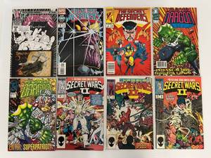 lot 116 image: Group Of Vintage Comic Books In Protective Sleeves Including 75 Cent Secret Wars, The Savage Dragon And More