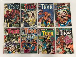 lot 133 image: Group Of Vintage Comic Books In Protective Sleeves Including 75 Cent The Mighty Thor