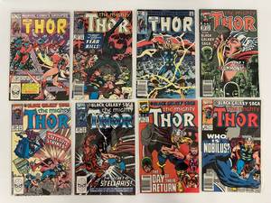 lot 135 image: Group Of Vintage Comic Books In Protective Sleeves Including 60 Cent The Mighty Thor