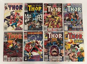 lot 136 image: Group Of Vintage Comic Books In Protective Sleeves Including 60 Cent The Mighty Thor