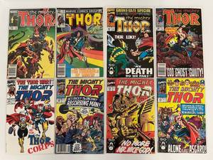 lot 137 image: Group Of Vintage Comic Books In Protective Sleeves Including 60 Cent The Mighty Thor