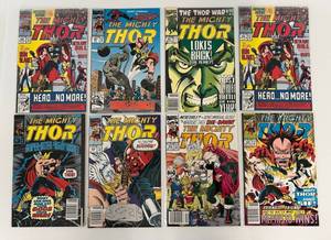 lot 139 image: Group Of Vintage Comic Books In Protective Sleeves Including  The Mighty Thor