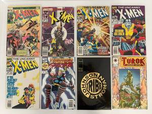 lot 144 image: Group Of Vintage Comic Books In Protective Sleeves Including X-men 30 Cent And More