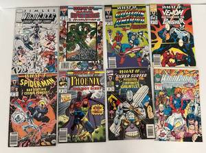 lot 156 image: Group Of Vintage Comic Books In Protective Sleeves Including What If, Jim Lee Wildcats And More