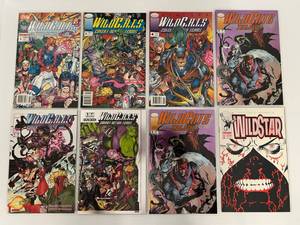 lot 157 image: Group Of Vintage Comic Books In Protective Sleeves Including Wildcats And More