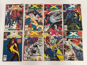 lot 160 image: Group Of Vintage X Factor Comic Books In Protective Sleeves
