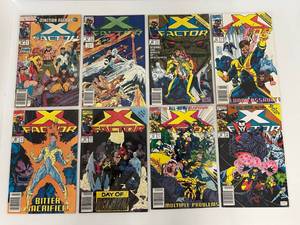 lot 162 image: Group Of Vintage X Factor Comic Books In Protective Sleeves