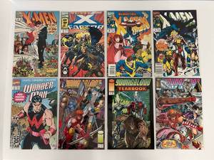 lot 166 image: Group Of Vintage Comic Books In Protective Sleeves Including X Factor, X-Men And More